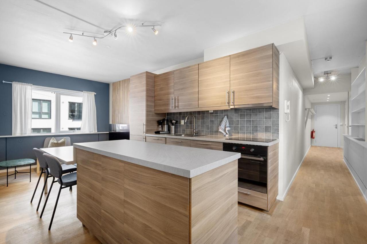 Appartamento Modern - Work Friendly - Quiet Area Bergen Esterno foto